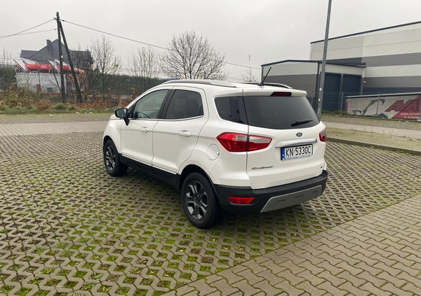 Ford EcoSport cena 64999 przebieg: 40000, rok produkcji 2018 z Kraków małe 29